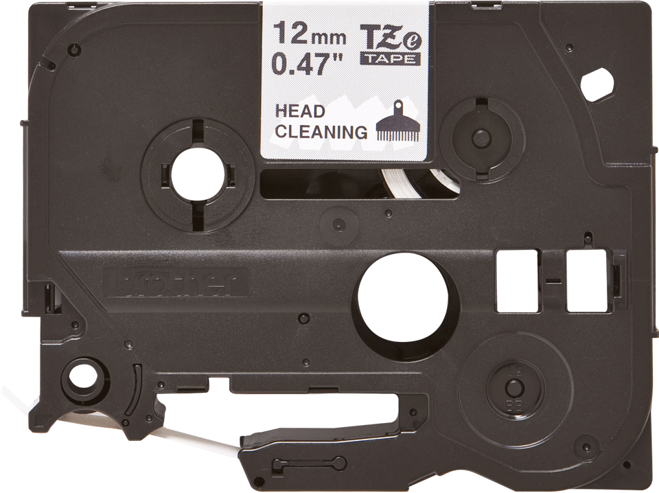 Cassette à ruban pour nettoyage de tête d’impression TZe-CL3 Brother originale – 12 mm de large 2